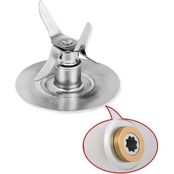 Reservdelar för mixer, isblad med burkbaslock och O-ring tätningspackningstillbehör