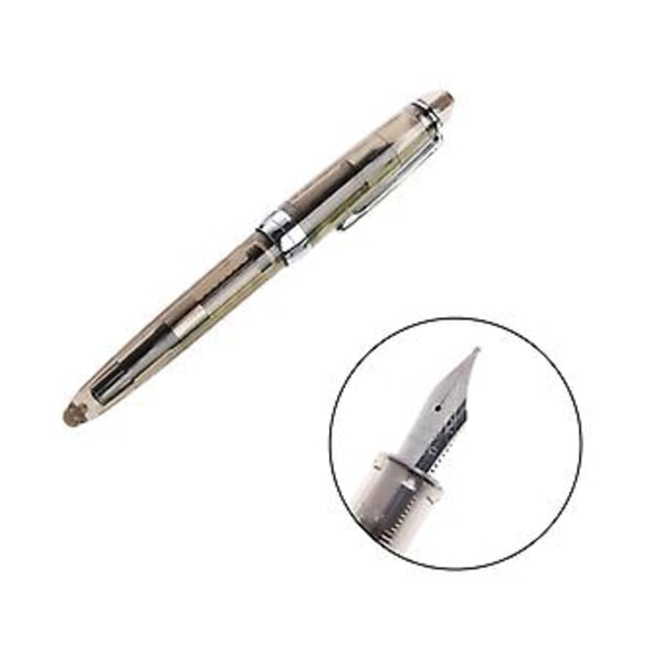 JINHAO 992 Läpinäkyvä täytekynä 0,5 mm toimistotarvikkeet kirjoitustyökalut lahja (vihreä)