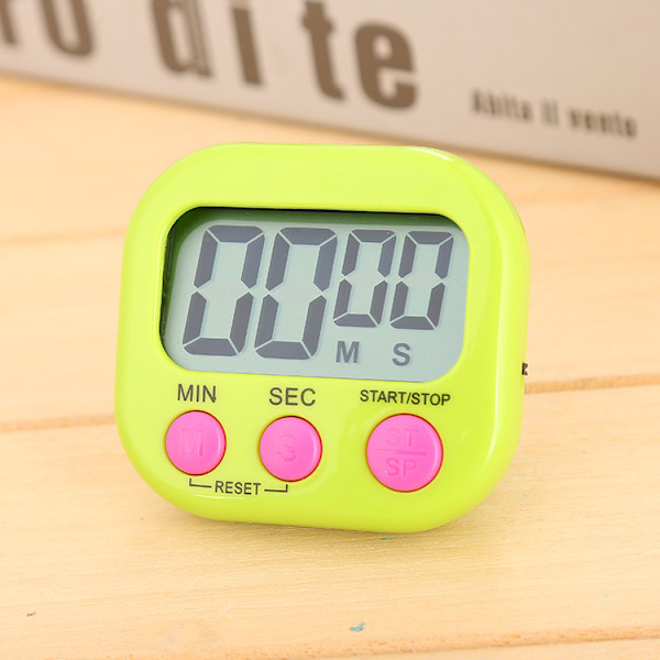 Vækkeur, Manuel Elektronisk Nedtælling, Bevægelig Magnetisk Digital Timer, Køkken Madlavning Brusebad Lærings Stopur