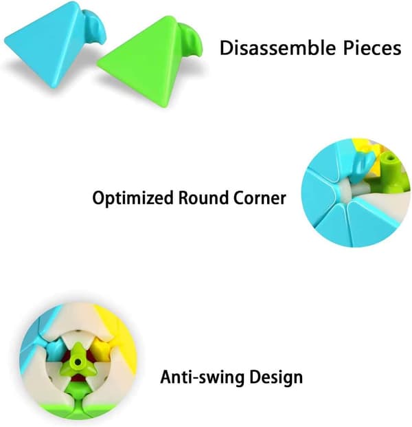 Pyraminx Speed ??Magisk Kub Pyramidpussel Magisk Speed ??Kub Sti