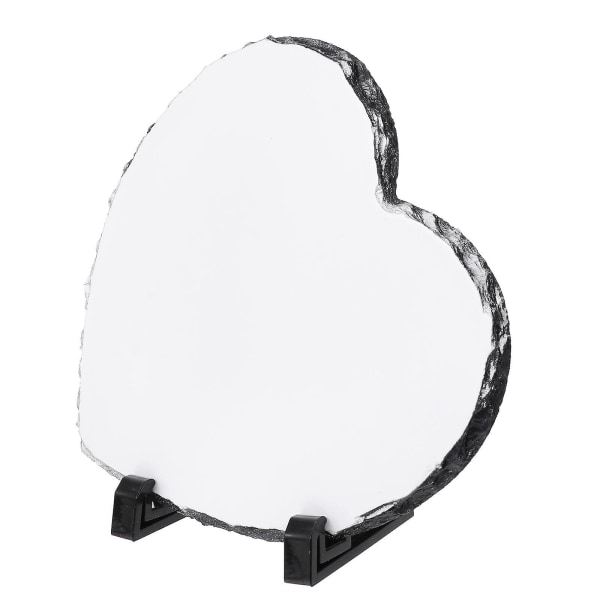 1 Set Heart-shaped Blank Photo Frame Delicate Sublimation Picture Frame20X20X1CM