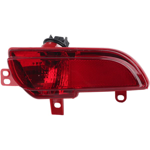 Left Rear Fog Light Unit 6350HA Red Shell Replacement for Peugeot 206+ 2009-2012