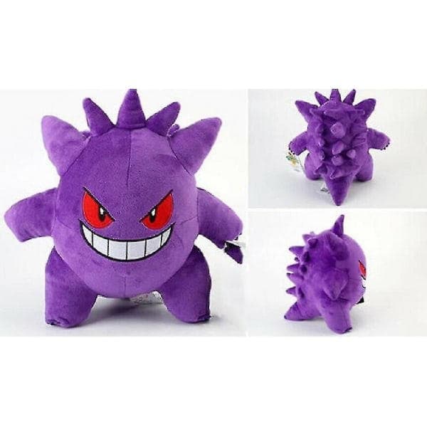 25 cm Gengar plys blødt krammedyr legetøj A