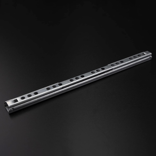 1 Pari Liukulaatikoiden Liukukiskoja - Keittiön Liukuva Laatikko - Laatikon Liukukiskot - Liukuvat Kisko - Sinkitty Teräs Osittainen Ulosveto H:17mm/L:246mm