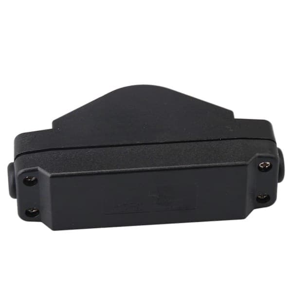 IP65 Knapp Inline Ledningsafbryder Vandtæt Sort Tænd/Sluk-knap 30A 220V - Bqlzr