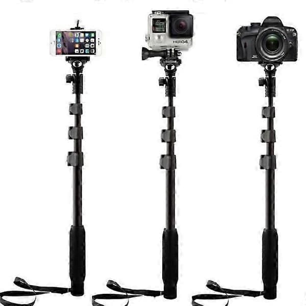 188 Portable Handheld Extendable Selfie Stick Monopod with Phone Holder