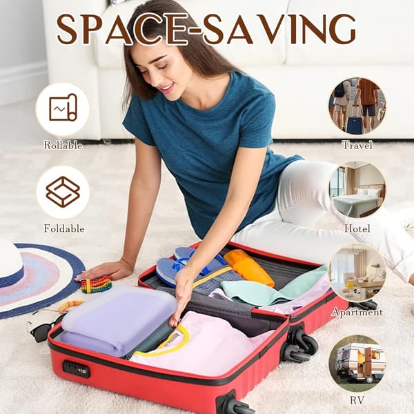 Table Ironing Mat, Ironing Mat with Ironing Glove, Ironing Pad for Table, Purple, 80 x 50 cm