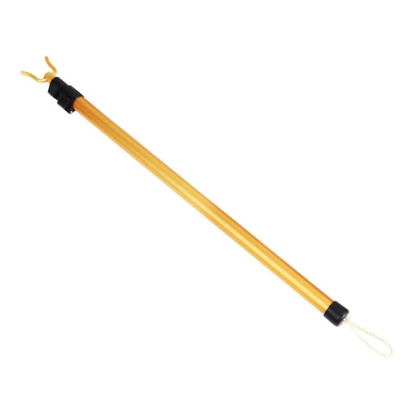 Foldbar Tøjstativ Tøj Reaching Rod Dressing Stick Teleskopisk Tøj Reacher Golden125x7cm Golden 125x7cm