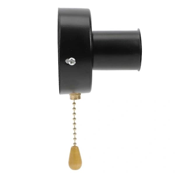 1 Set Wall Lamp Holder with Pull Switch Durable Pull Switch E27 Lamp Holder