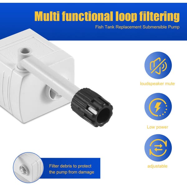 5V - Aquarium Pump Ultra-quiet Submersible Pump Household Multifunctional DIY Circulation Filter Pump