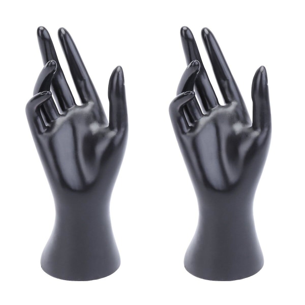 3pcs Creative Hand Shape Ring Holder Practical Jewelry Display Rack Bracelet Display Organizer Rack