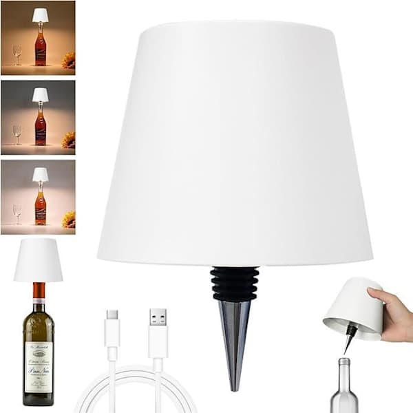 Langaton pullolamppu, RGB LED-pullolamppu_xx Valkoinen White