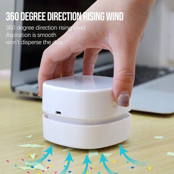 Desktop Vacuum Cleaner Mini Portable Cleaning Machine Creative Desktop Keyboard Wireless Intelligent Sweeping Robot