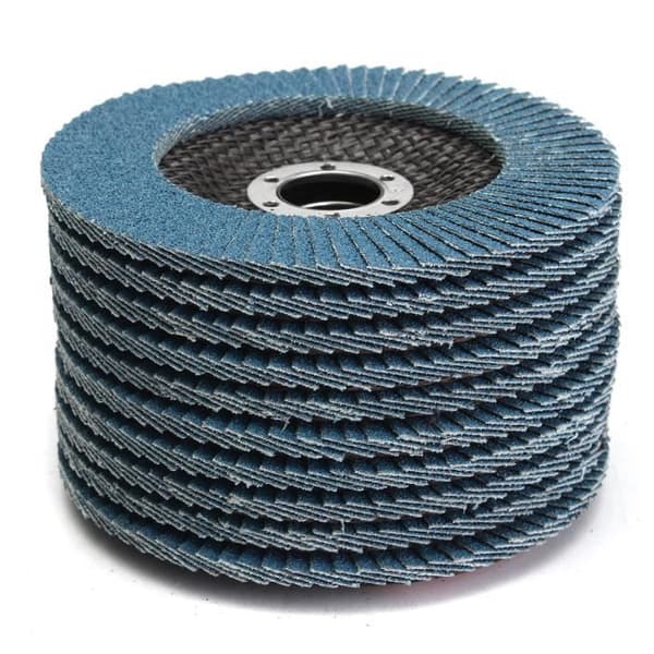 10 Pcs 125mm 80 Grit Sanding Discs Flap Disc Grinding Polishing Abrasive Tool Grinder [DB]