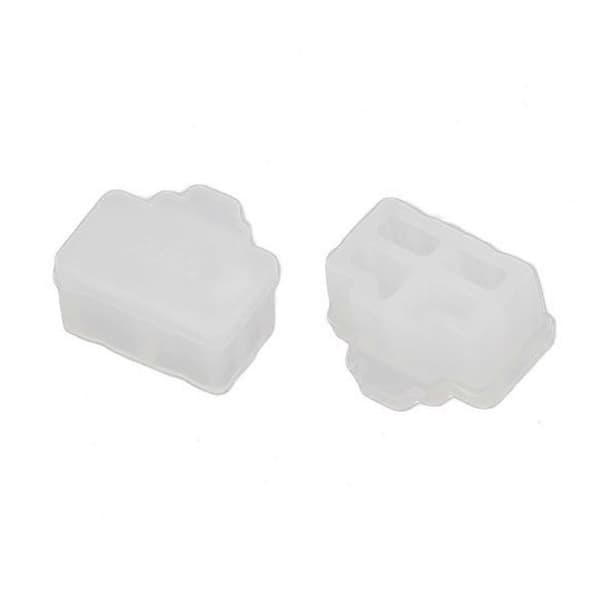 Transparent Ethernet Port RJ 45 Dustproof Protective Plug 10 Pack