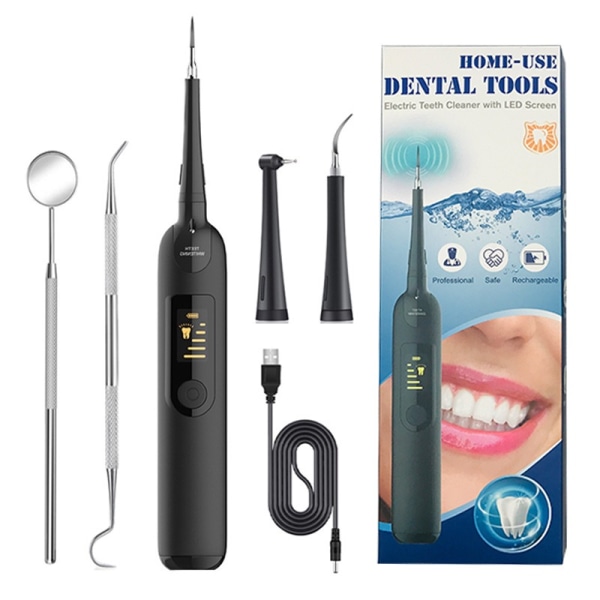 Trådløs vandtråd til tænder - 5 orale tandskylningstilstande, bærbar og genopladelig IPX6, vandtæt, kraftig batterilevetid