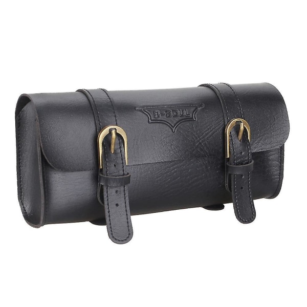 Ny Vintage Cykelstyr Stangtaske Cykel Hale Taske PU Læder Cykeltaske Saddelpung Hale Pannie