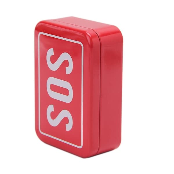\"SOS\" Can for Case, Box, Lid, Survival Gear Container, First Aid for Pills