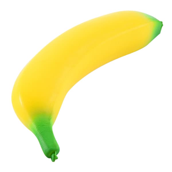 Tobar 30232 Squishy Banan 1 stk, gul, liten