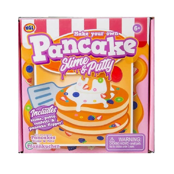 Lav dit eget slim- og kittpandekageaktivitetslegetøj