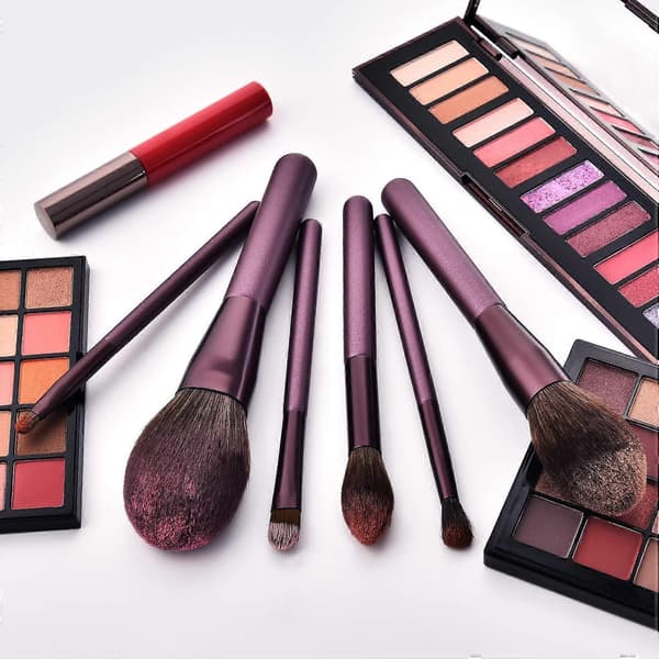 12 stk makeupbørster, premium syntetisk foundationpudder concealere øjenskygger makeupbørster