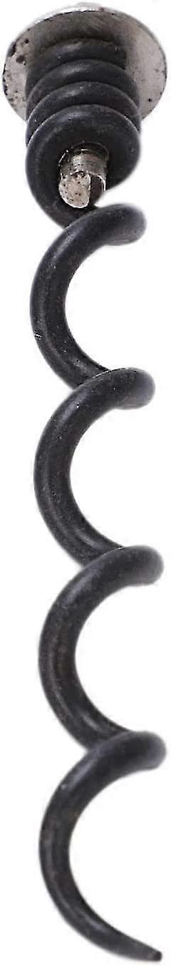 Replacement Corkscrew Spiral/Worm, easily replace spirals by unscrewing the old piece (black 2 pcs)