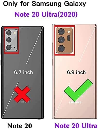 Kompatibel med Samsung Galaxy Note 20 Ultra Pungcover Te