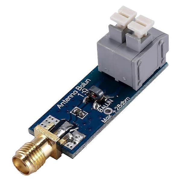 1:9 HF Antennebalun One Nine: Liten og billig 1:9 Balun Frekvensbånd, Langtråds HF Antenne RTL-SDR