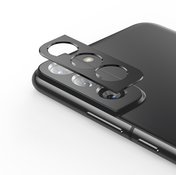 Linsebeskytter til Samsung S22 Plus Sort