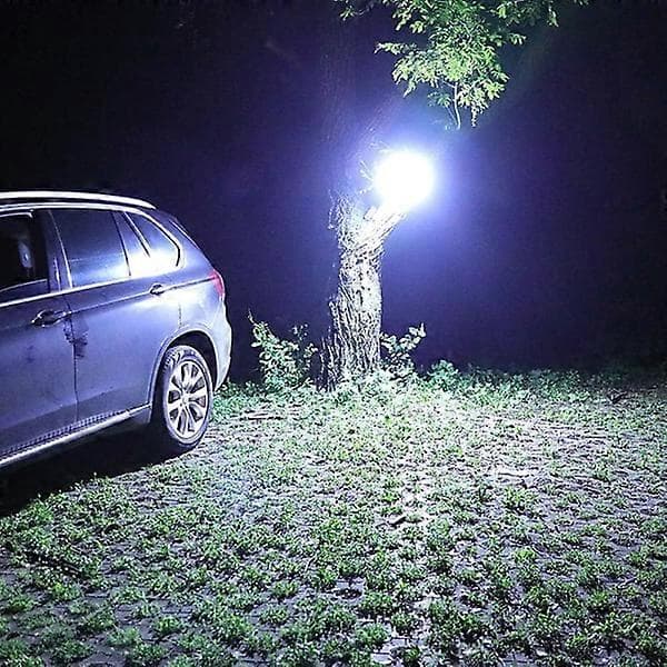 Bærbar campinglampe utendørs teltlampe 5 moduser solcellelampe, USB