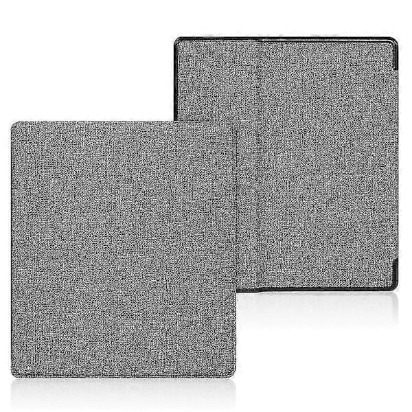 Skyddsfodral med automatisk väckning/viloläge för Kindle Oasis (9:e/10:e generationen 2017/2019) Grå Grey