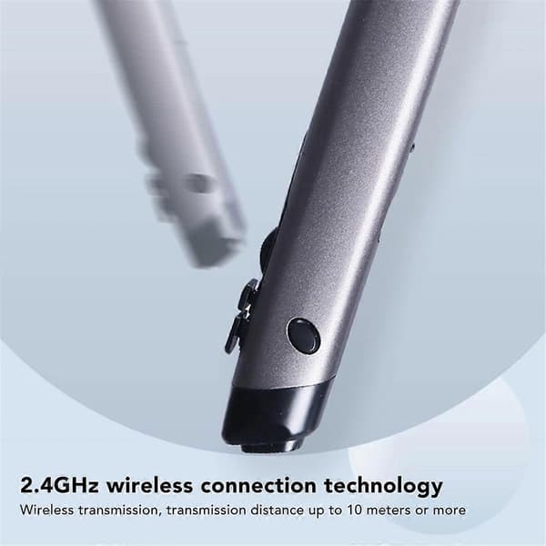 Wireless Mouse Pen 2.4G Optical Pocket Pen Mouse with Function for Laptop Tablet Smartphone Wireless