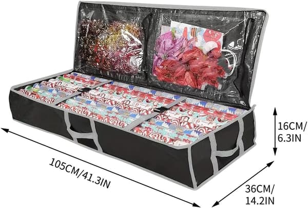 14\"x41\" Multifunksjonell Oppbevaringsorganisator (Svart A) Svart A