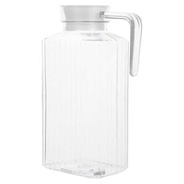 1 stk Transparent Kold Vandflaske Stribet Stor Transparent Kold/Varmt Vandflaske Transparent 24X16X8CM Transparent 24X16X8CM