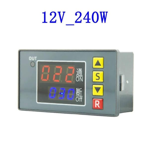 T3231 Digital Time Delay Relay Multifunctional LED Display Cyclic Timing Switch Adjustable Timer
