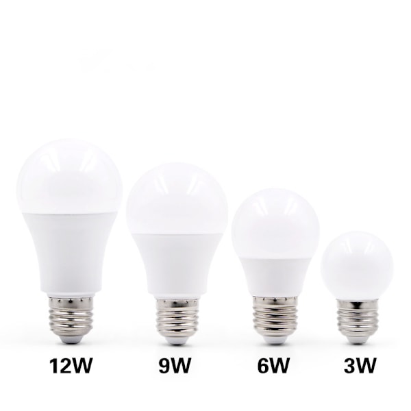 10 kpl LED-lamppuja E27 9W vastaa 60W 806lm Luonnonvalkoinen