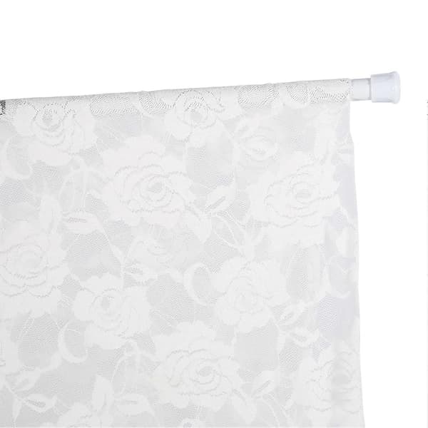 SSRGV Extendable Spring Telescopic Shower Bathroom Window Curtain Rod Loaded Pole 55-90cm