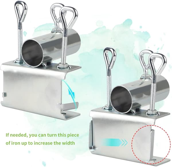 Parasol Base Balcony Parasol Base Parasol Holder for Garden Table Adjustable Umbrella Clamp for Balcony Parasol Mount for Table Ø25-38mm