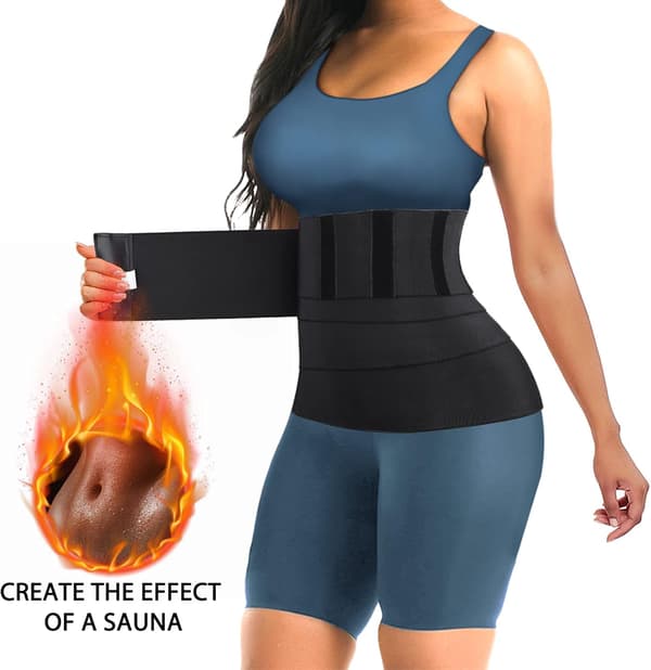 Midjetränare, Wrap Waist Trainer Band för kvinnor