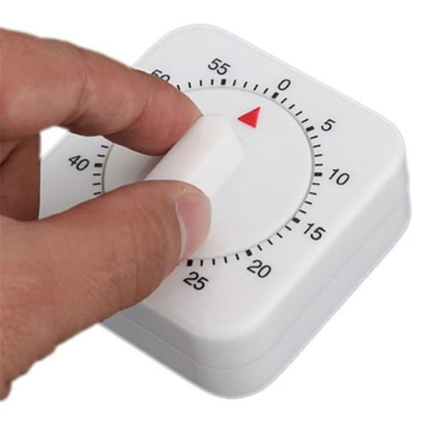 Kitchen Timer with Loud Alarm, No Battery Needed, Easy to Read [DB]