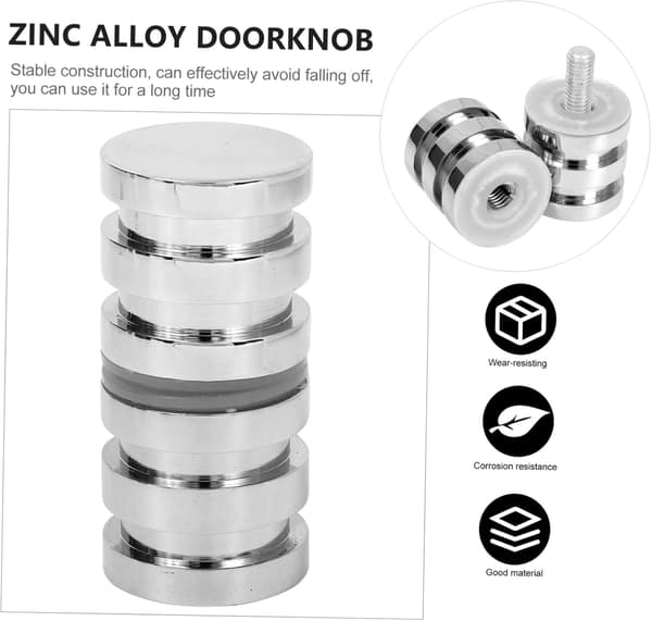 Integrated and practically designed bathroom door handle for shower and