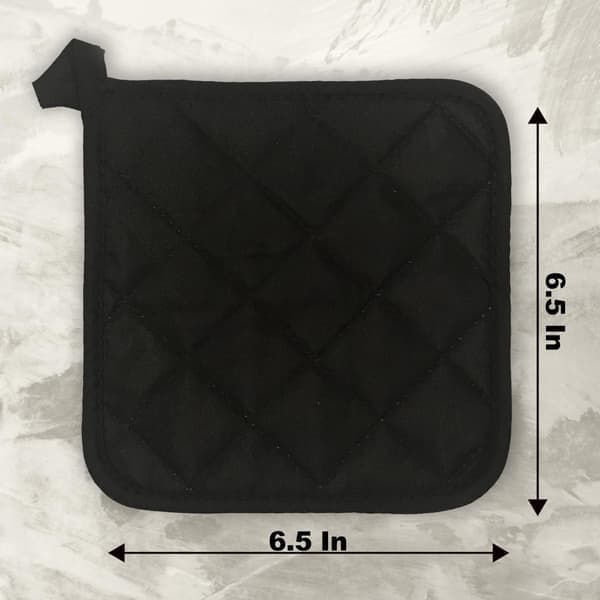 Potholders Set 5-pack Heat Resistant Pure Cotton Trivets for Hot Plates Baking [Ho]