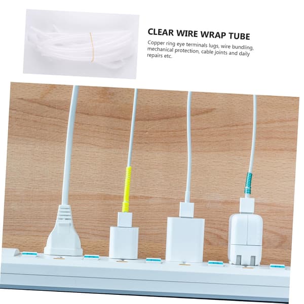 5 Pcs Heat Shrink Tubing Wire Shrink Wrap Electrical Cable Wire Insulation Kit