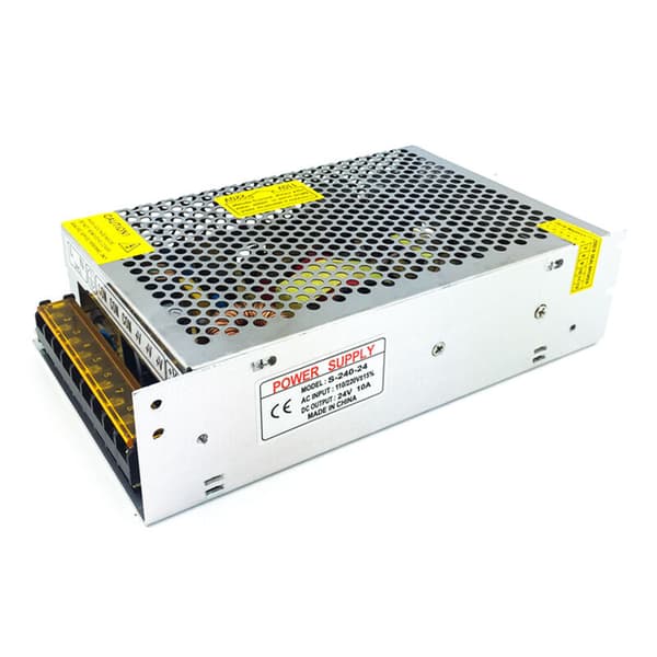 Højeffektstransformator Lysdæmperadapter Strømafbryder Strømforsyning Driver AC 110V/220V DC 12V 10A 120W - 198*98*42MM