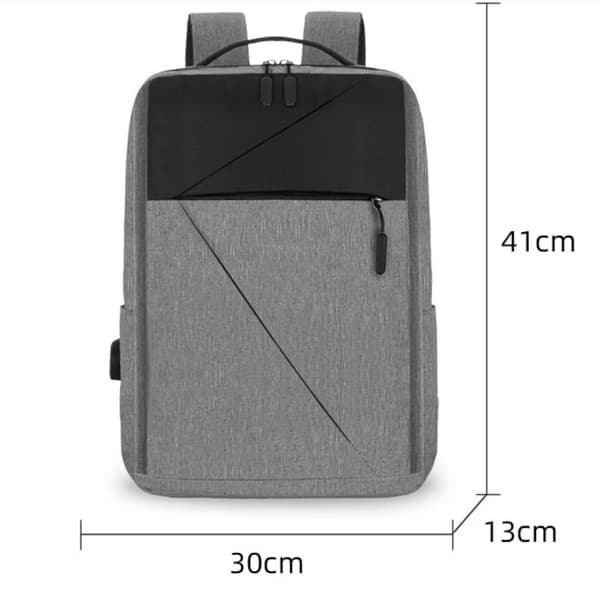 Business Backpack for Men, Large Capacity Casual Computer Bag, Multifunctional USB Charging Three-piece Backpack