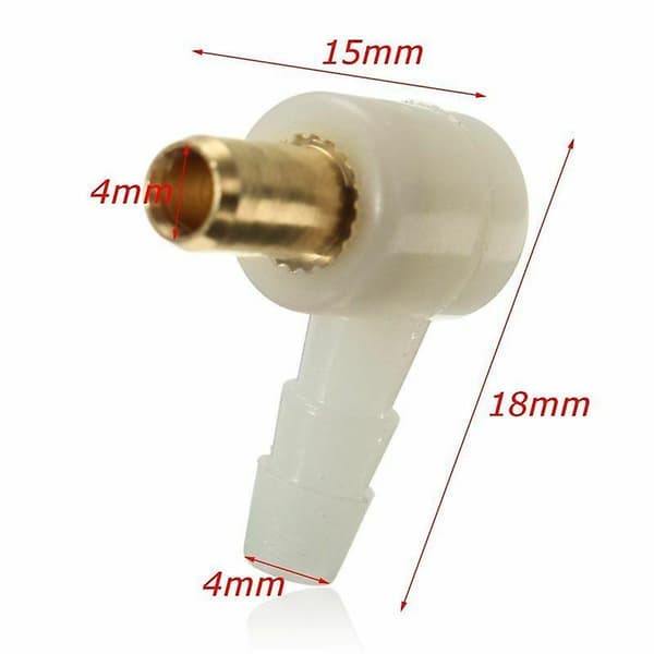 5 stk. Karburator Brændstofslangefitting Erstatning for Briggs Stratton 692317 db