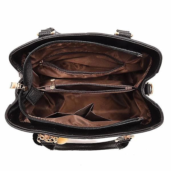 Lyxiga Handväskor Damväskor Designer Dam Axelväska Läder Damhandväskor Kvinnliga Crossbody Väskor Tote Handväska