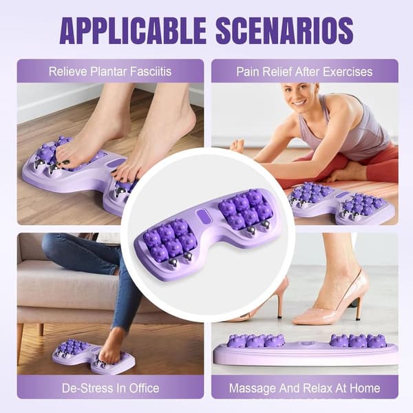 Foot Massage - Foot Massage Roller - Portable Double Foot Massage Roller - Massage Ball