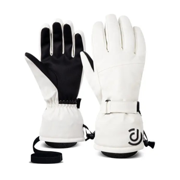 Vattentäta skidhandskar med pekskärm för kvinnorSkidhandskar - Vattentäta handskar och isolerade handskar(XL)