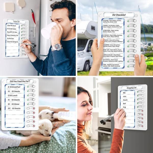 Chore Chart for Kids, Routine Planner, To Do List, Chore Schedule, Gift Blue 0.2